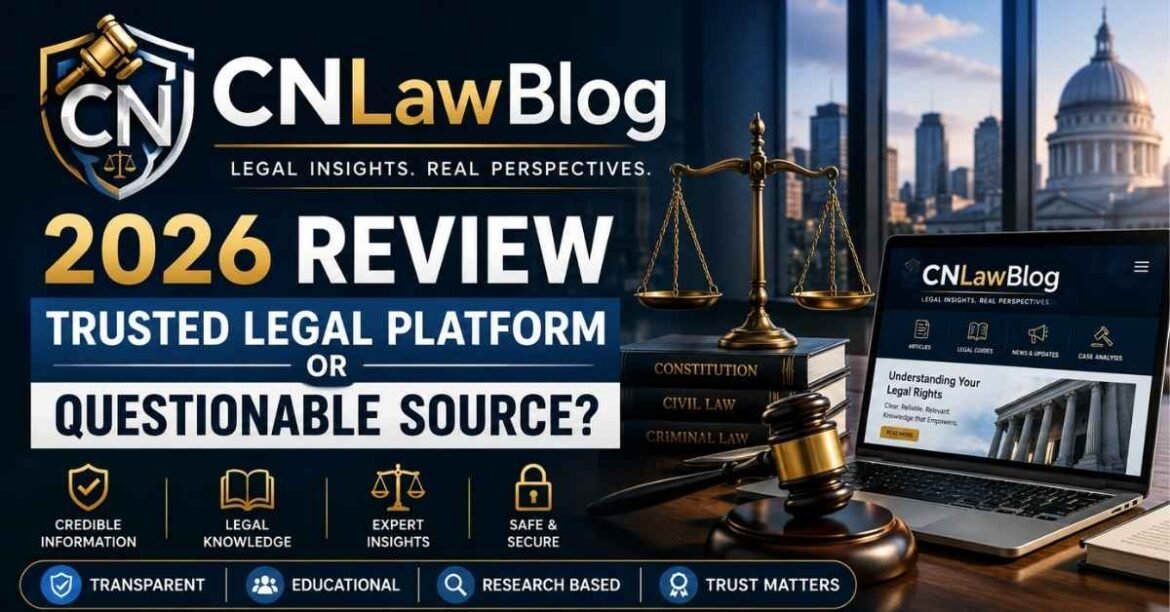 CNLawBlog: A Complete Guide to Legal Insights, Case Analysis, and Practical Law Resources
